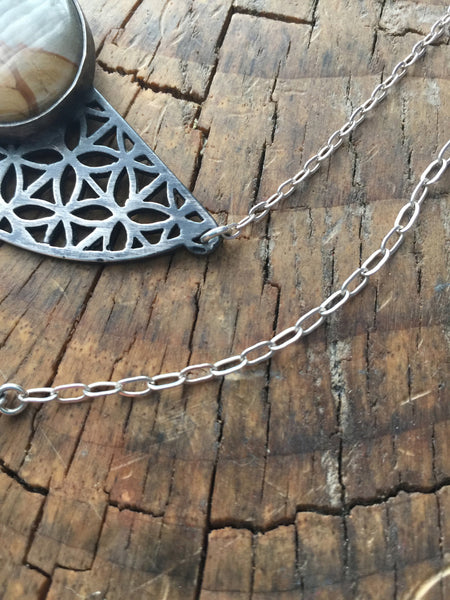 Atomic Blue Desert Necklace